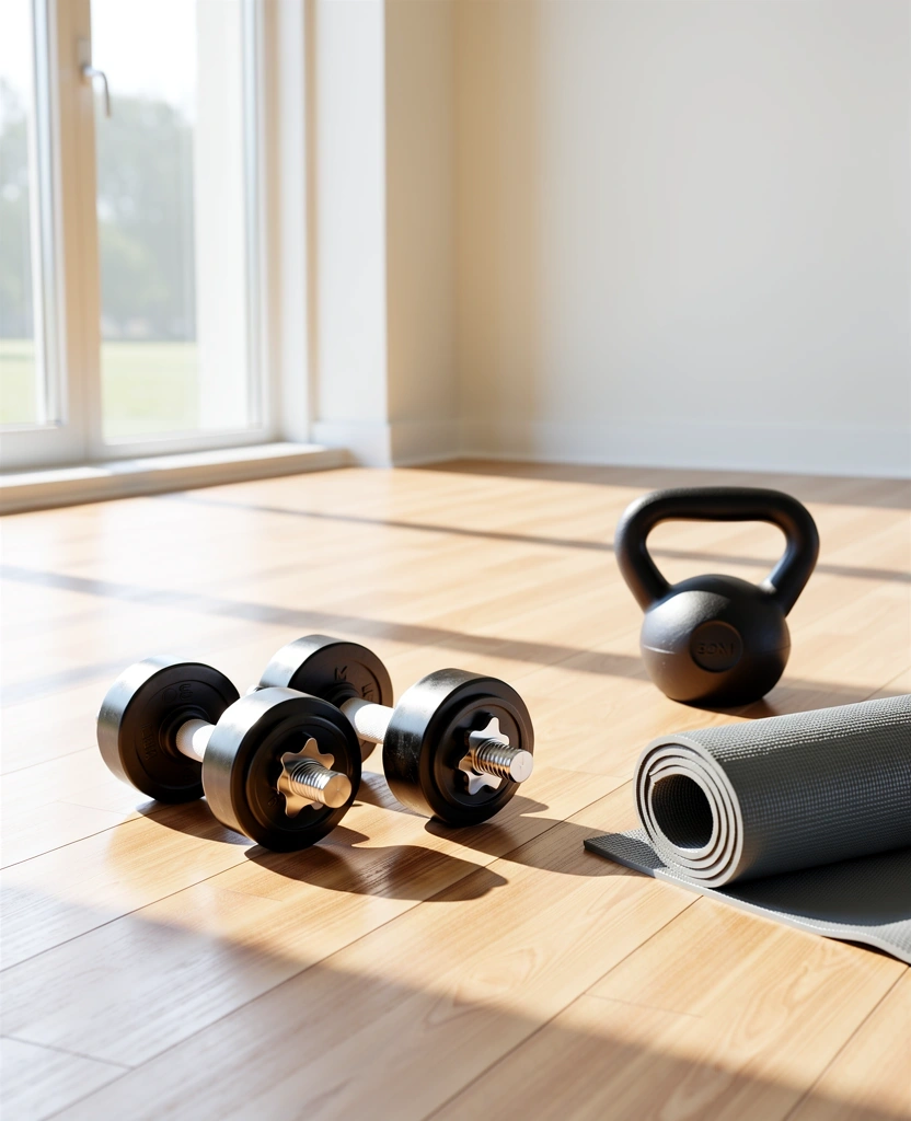 Equipamiento de entrenamiento en casa